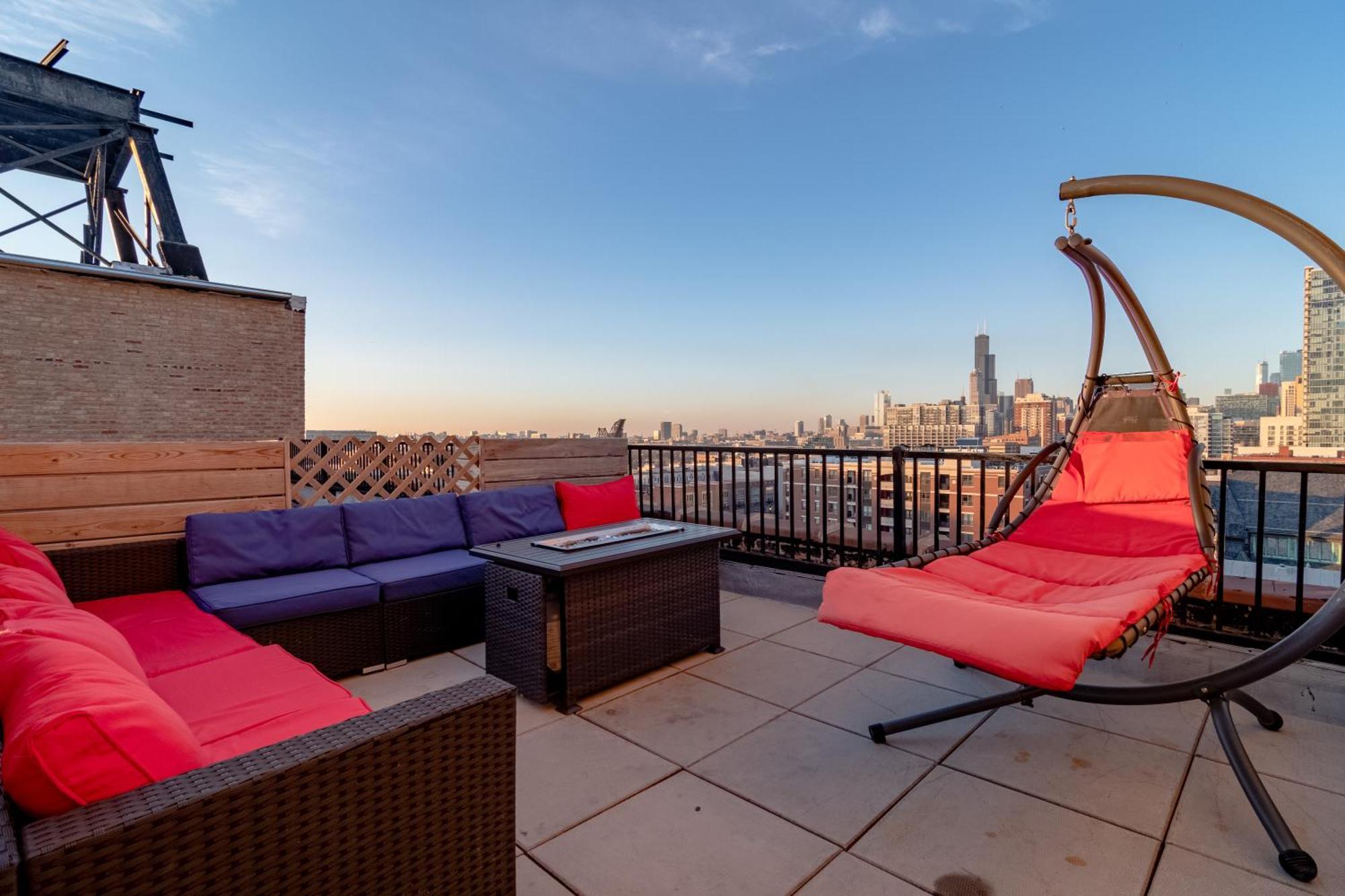 Mccormick Place 3Br Luxury Penthouse Duplex With Personal Rooftop And Optional Parking For 8 Guests In Chicago South Loop Eksteriør bilde
